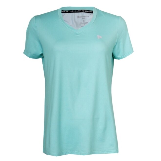 Donnay Dames - Sport T-shirt Vera - Light Blue