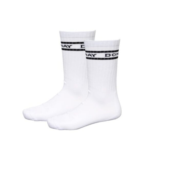Donnay Unisex Premium Fit Sportsokken - Wit - 6 paar