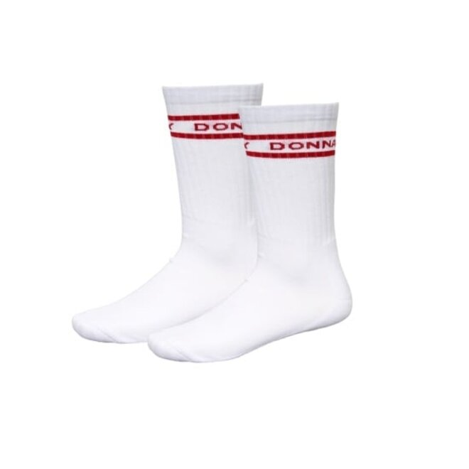 Donnay Unisex Premium Fit Sportsokken - Wit - 12 paar