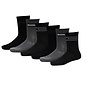 Donnay Unisex Premium Fit Sportsokken - Zwart & Grijs - 6 paar