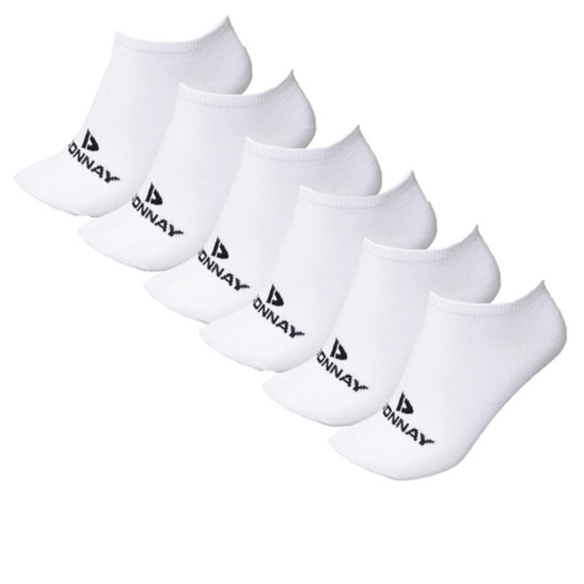 Donnay Unisex Sneakersokken - Wit - 12 paar