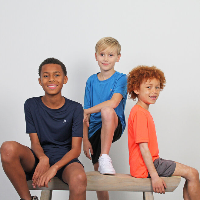 Donnay Junior - VEP Sportset - Koraal / Grijs