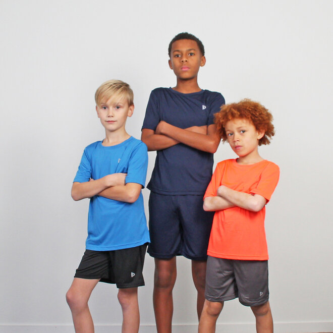 Donnay Junior - VEP Sportset - Koraal / Grijs