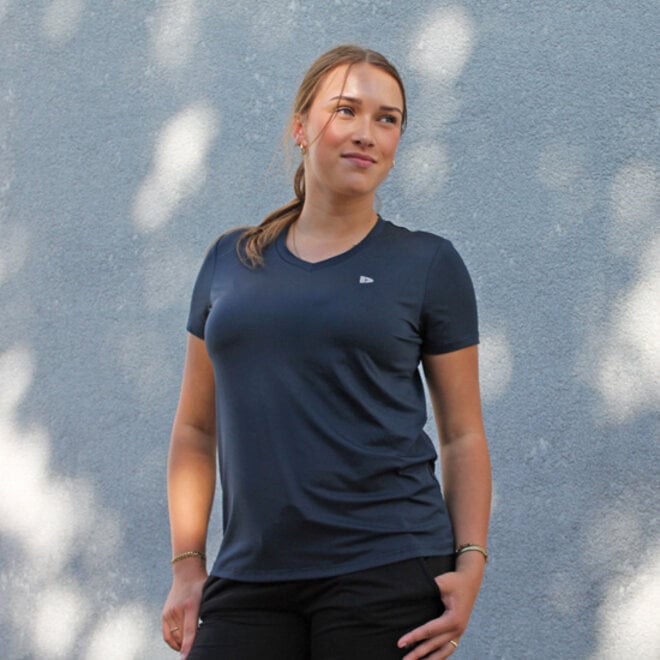 Donnay Dames - VEP Sport T-shirt - Navy
