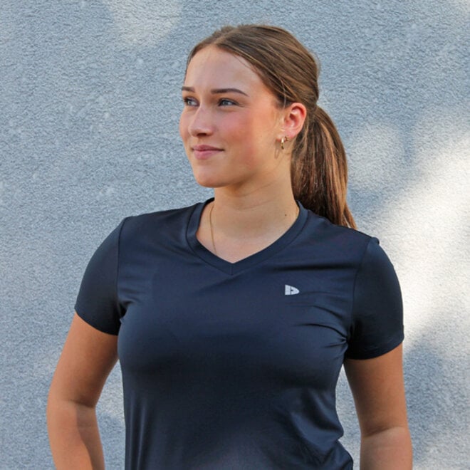 Donnay Dames - VEP Sport T-shirt - Navy