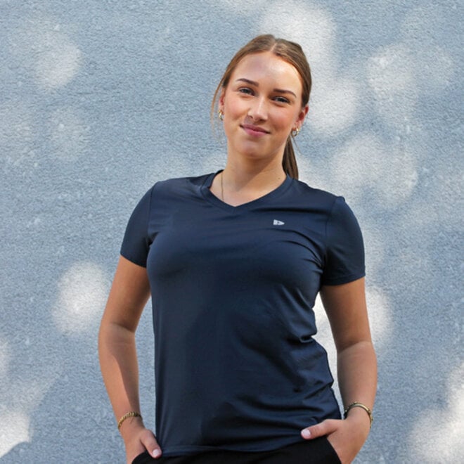 Donnay Dames - VEP Sport T-shirt - Navy
