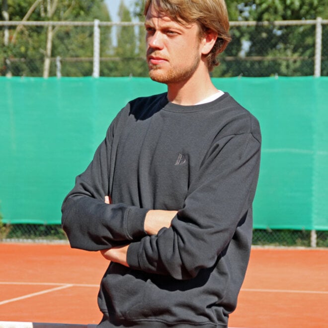 Donnay Heren - VEP Fleece Crew Sweater - Navy