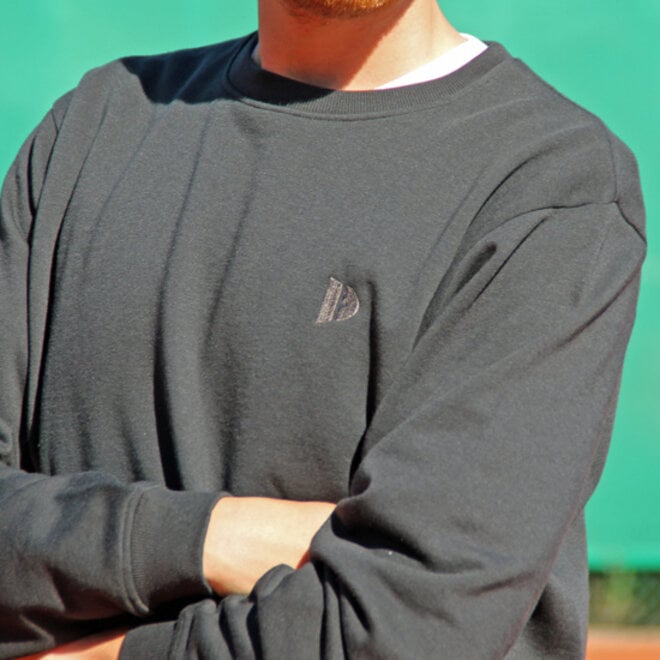 Donnay Heren - VEP Fleece Crew Sweater - Navy