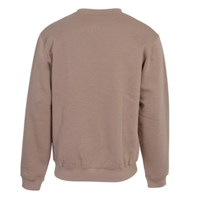 Donnay Heren - VEP Fleece Crew Sweater - Taupe Grey