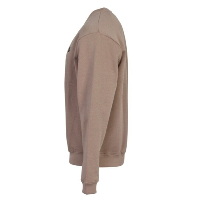 Donnay Heren - VEP Fleece Crew Sweater - Taupe Grey