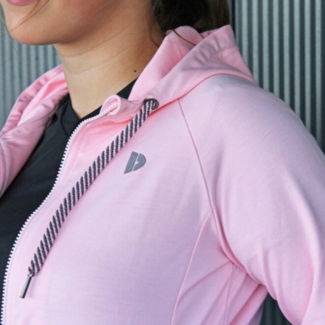 Donnay Dames - VEP Stretch Vest met capuchon - Pink