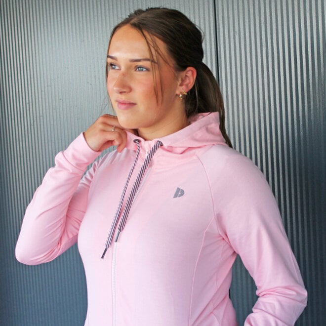 Donnay Dames - VEP Stretch Vest met capuchon - Pink