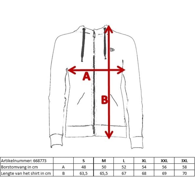Donnay Dames - VEP Stretch Vest met capuchon - Zwart