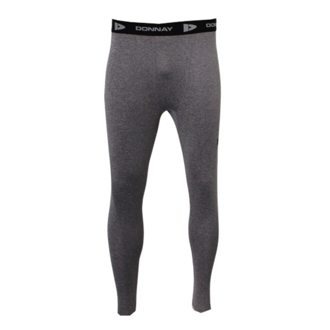 Donnay Heren - 2-Pack - Compressie Sport Legging - Donkergrijs