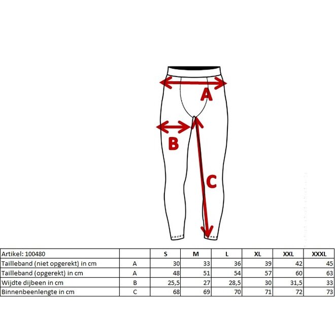 Donnay Heren - 2-Pack - Compressie Sport Legging - Donkergrijs