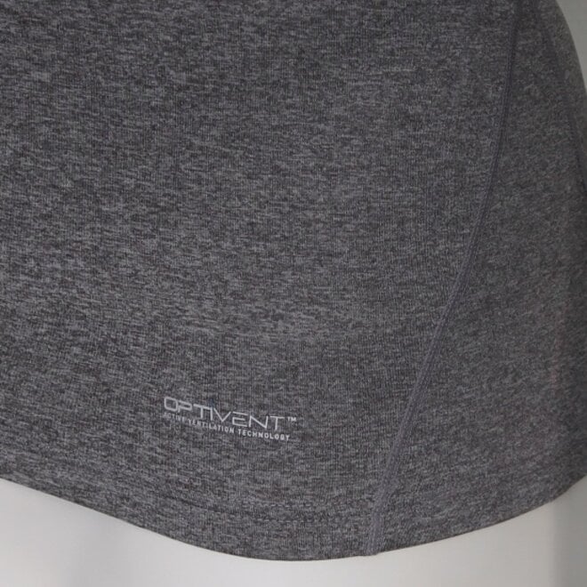 Donnay Heren - 2-Pack - Baselayer Shirt Lange Mouw - Zwart & Donkergrijs