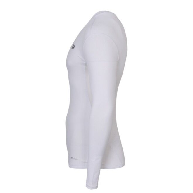 Donnay Heren - 2-Pack - Baselayer Shirt Lange Mouw  - Wit & Zwart