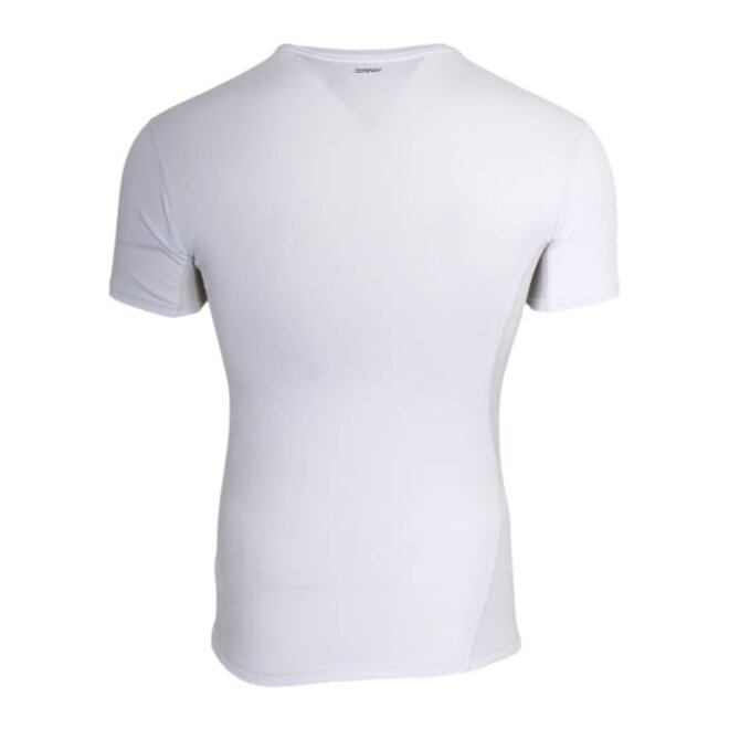Donnay Heren - 3-Pack - Baselayer Shirt Korte Mouw  - Wit