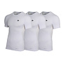 Donnay Heren - 3-Pack - Baselayer Shirt Korte Mouw  - Wit