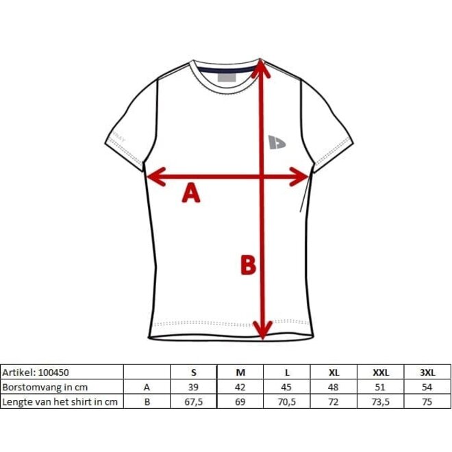 Donnay Heren - 3-Pack - Baselayer Shirt Korte Mouw  - Wit/Zwart/Donkergrijs