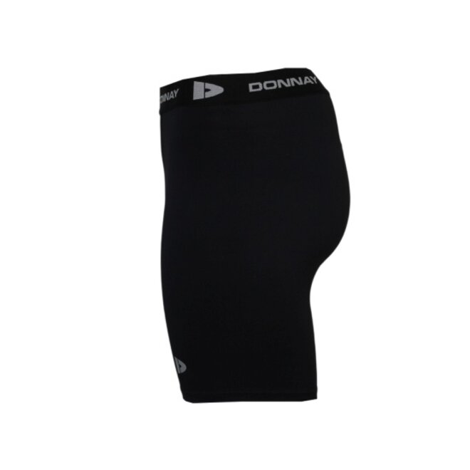 Donnay Heren - 2-Pack - Compressie Short 15cm - Zwart