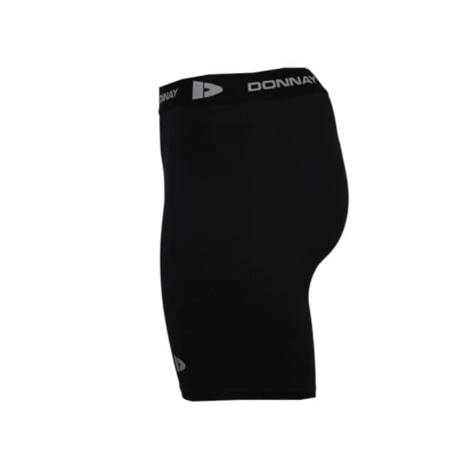 Donnay Heren - 3-Pack - Compressie Short 15cm - Zwart