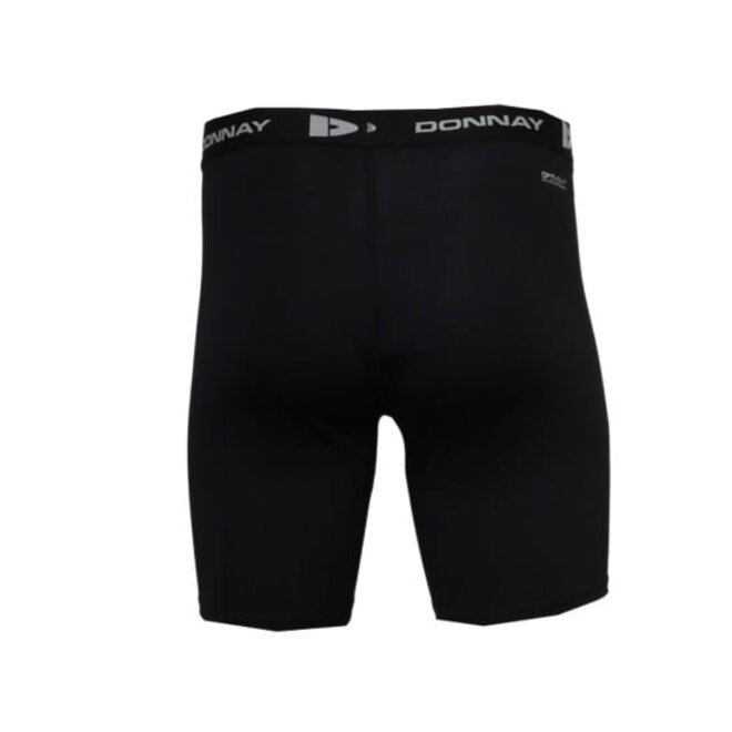 Donnay Heren - 3-Pack - Compressie Short 15cm - Zwart