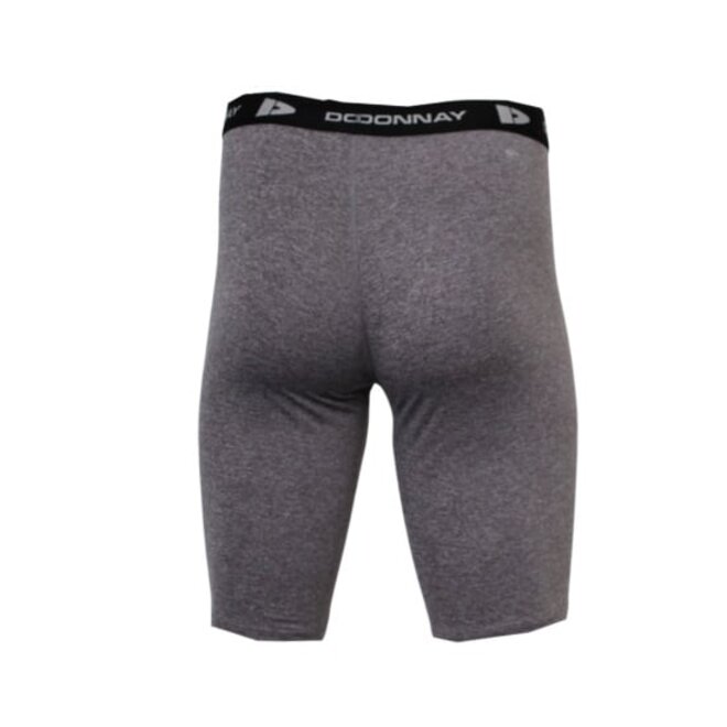 Donnay Heren - 2-Pack - Compressie Short 23cm - Donkergrijs