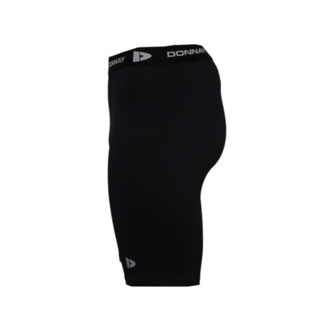 Donnay Heren - 3-Pack - Compressie Short 23cm - Zwart