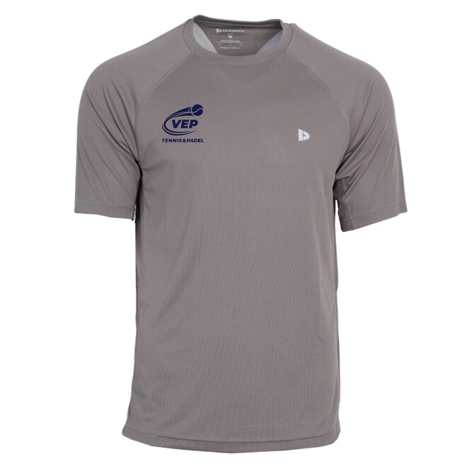 Donnay Heren - VEP Sport T-Shirt (302010) - Steel Grey