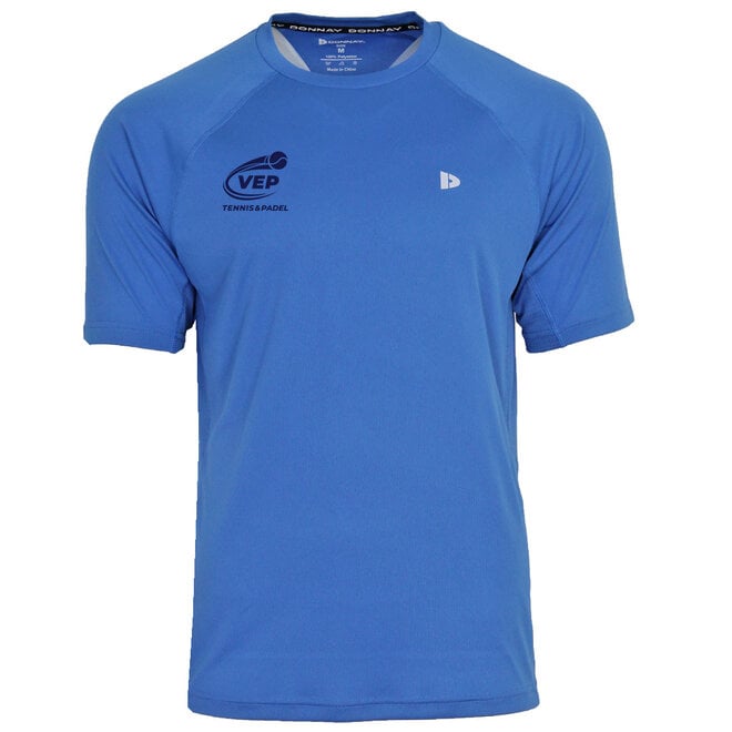 Donnay Heren - VEP Sport T-shirt - True Blue