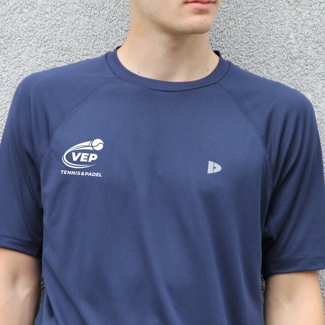 Donnay Heren - VEP Sport T-shirt - Navy