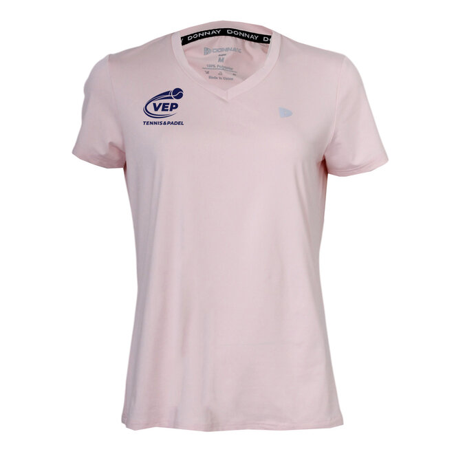 Donnay Dames - VEP Sport T-shirt (304100)- Light Pink