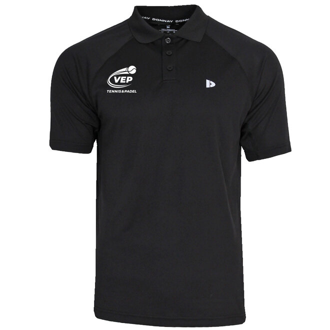 Donnay Heren - VEP Sport Polo (302020)- Zwart