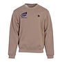 Donnay Heren - VEP Fleece Crew Sweater - Taupe Grey