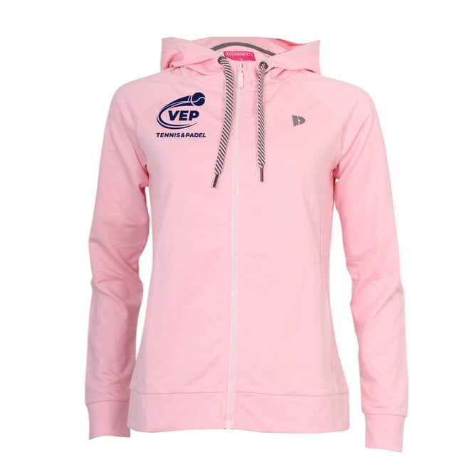 Donnay Dames - VEP Stretch Vest met capuchon - Pink