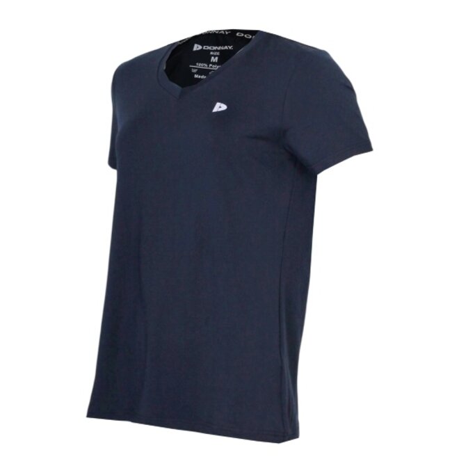 Donnay Dames - 2-Pack - Sport T-shirt Vera - Navy  & Light Blue