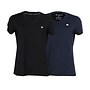 Donnay Dames - 2-Pack - Sport T-shirt Vera - Zwart & Navy
