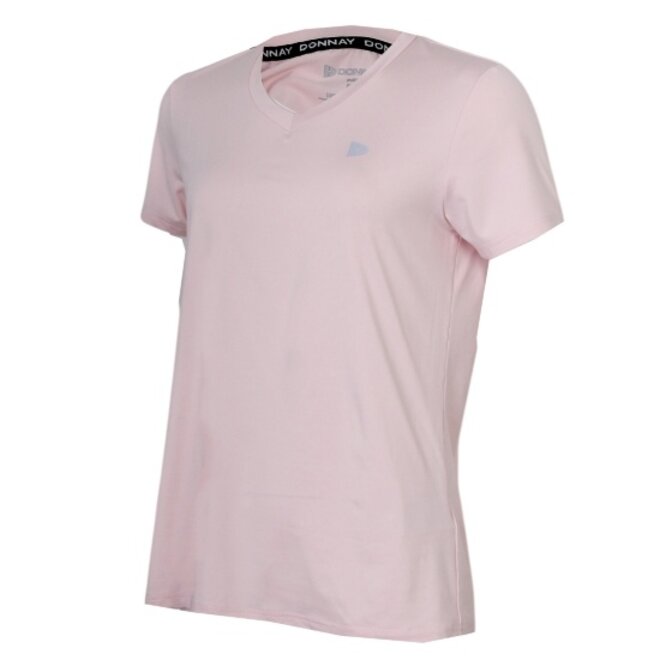 Donnay Dames - 2-Pack - Sport T-shirt Vera - Navy  & Light Pink