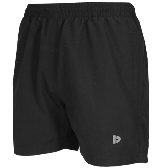 Donnay Heren - 2-Pack - Kort Sport/zwemshort Toon - Zwart & Teal Blue