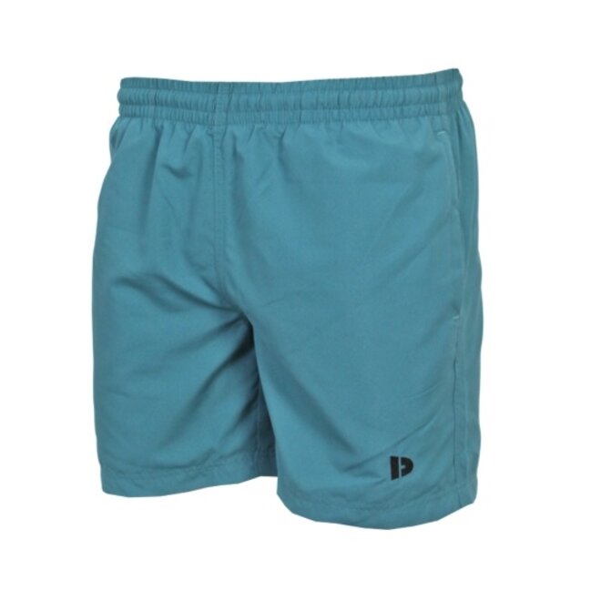 Donnay Heren - 2-Pack - Kort Sport/zwemshort Toon - Zwart & Teal Blue