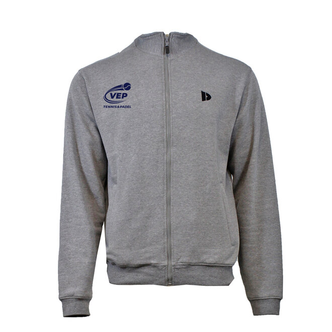 Donnay Heren - VEP Vest met kraag - Zilvergrijs