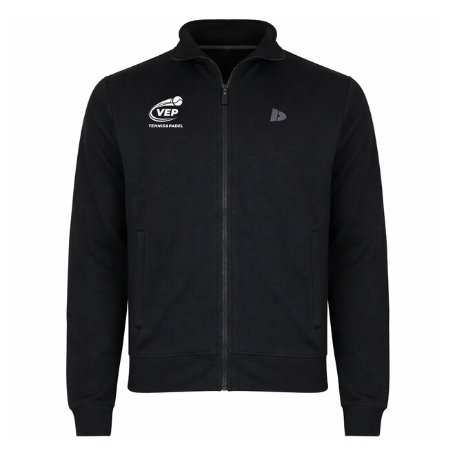 Donnay Heren - VEP Vest met Kraag (450020) - Zwart