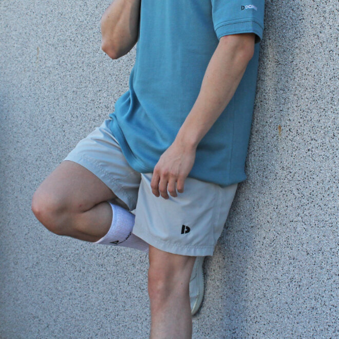 Donnay Heren - 2-Pack - Korte sportbroek Ian - Donkergrijs & Light Grey