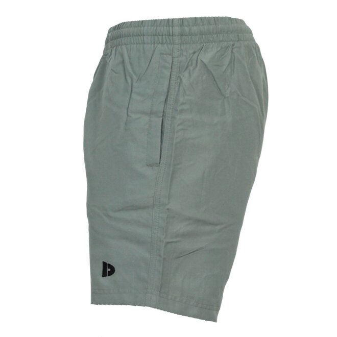 Donnay Heren - 2-Pack - Korte sportbroek Ian - Jungle Green & Light Grey