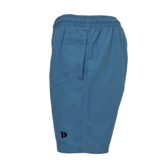 Donnay Heren - 2-Pack - Korte sportbroek Ian - Zwart & Light Denim Blue