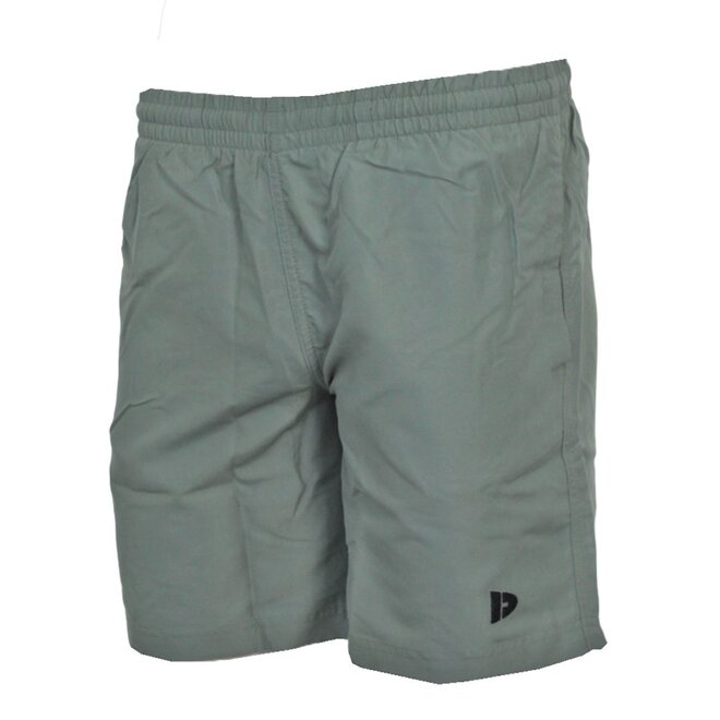 Donnay Heren - 2-Pack - Korte sportbroek Ian - Jungle Green & Light Denim Blue