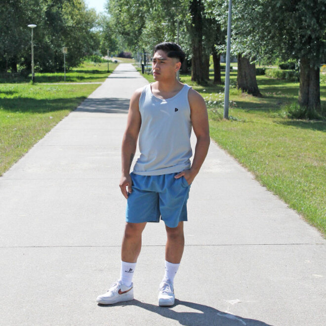 Donnay Heren - 3-Pack - Singlet James - Light Grey