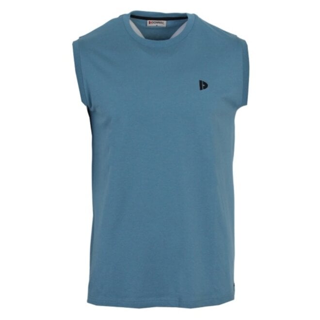 Donnay Heren - 3-Pack - Mouwloos T-shirt Stan - Light Denim Blue