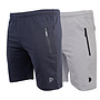 Donnay Heren - 2-Pack - Korte joggingbroek Nick - Navy & Light Grey